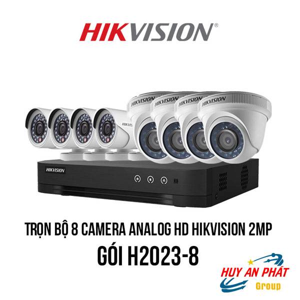 Trọn bộ 8 Camera Analog HD HIKVISION 2MP Trọn bộ 8 Camera Analog HD HIKVISION 2MP